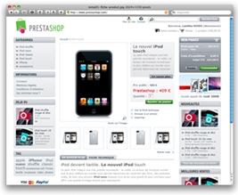 интернет-магазин PrestaShop